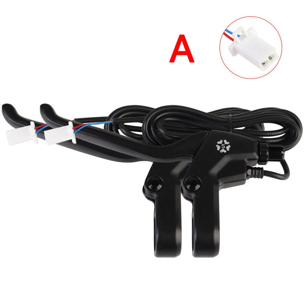 Bicycle Brake Lever For Electric Bike Parts Power Cut-Off Brake Levers E-scooter Ebike Modified AccessoriesSM/waterproof Plugs
Bicycle Brake Lever For Electric Bike Parts Power Cut-Off Brake Levers E-scooter Ebike Modified AccessoriesSM/waterproof Plugs