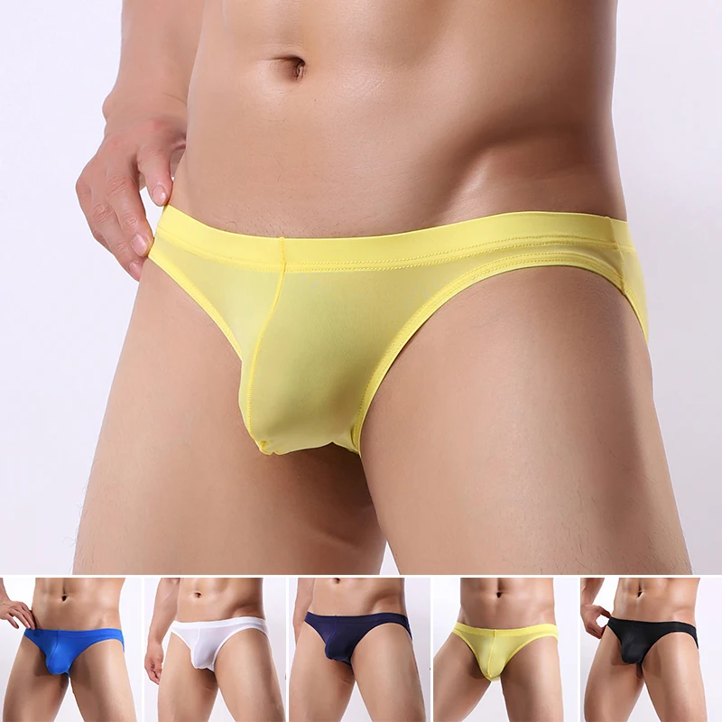 Hot Sissy Men Thong String Men's Sexy Underwear Panties Translucent Ice Silk Tanga Gay Men Wear Gay Underwear
Hot Sissy Men Thong String Men's Sexy Underwear Panties Translucent Ice Silk Tanga Gay Men Wear Gay Underwear