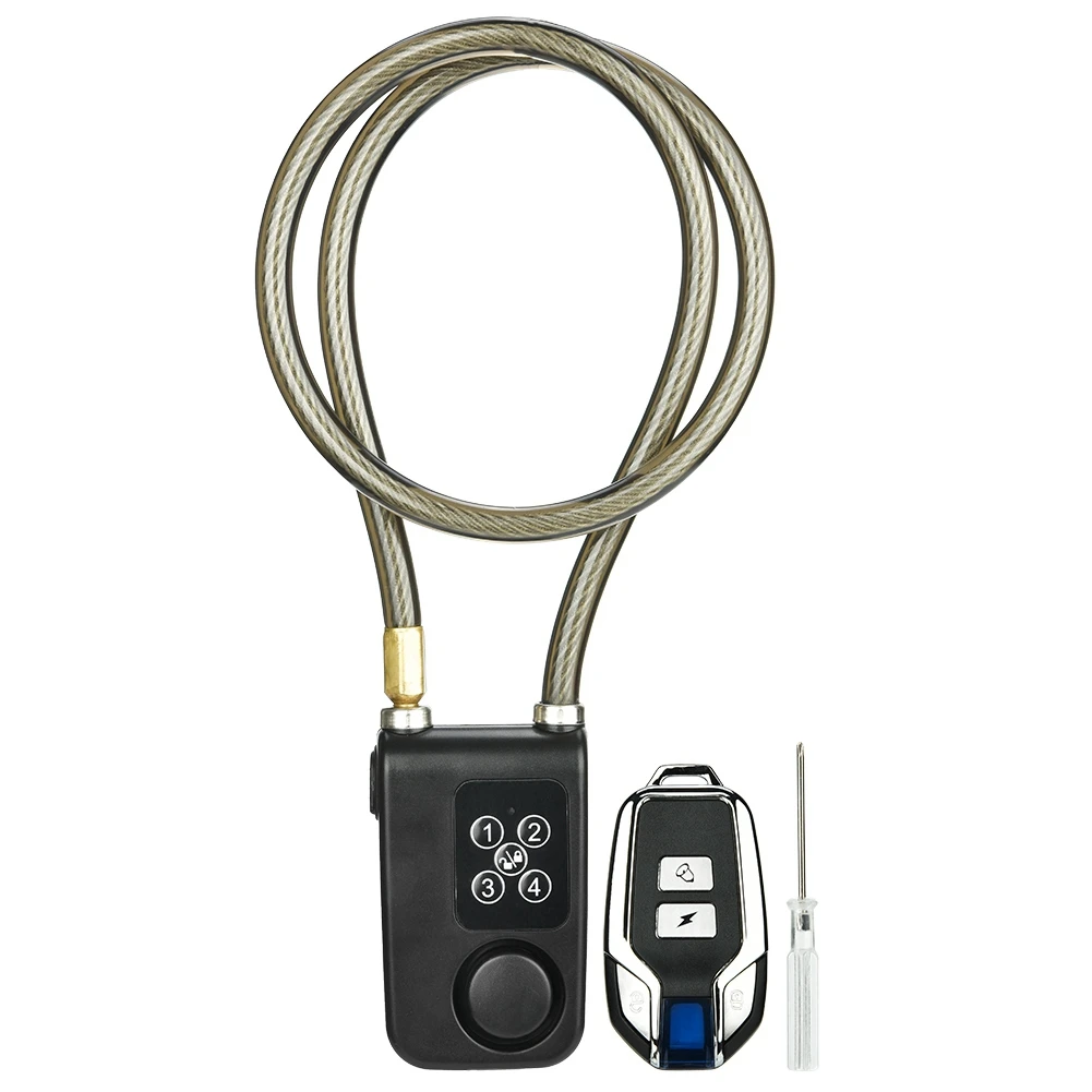 Y787R Wireless Remote Control Alarm Lock Electric Bike Motorcycle Code Steel Cable Chain Lock Alarm Alarm Alarm
Y787R Wireless Remote Control Alarm Lock Electric Bike Motorcycle Code Steel Cable Chain Lock Alarm Alarm Alarm
