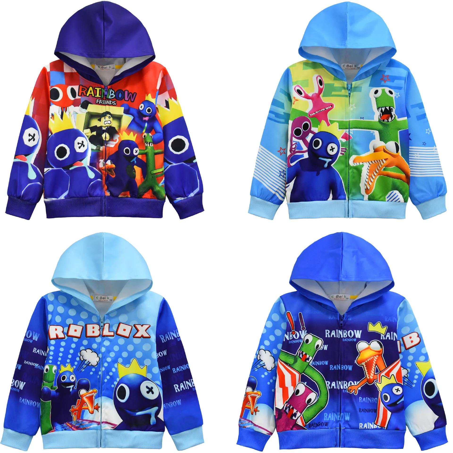 Kids Fashion Rainbow Friends Hoodies Cartoon Anime Print Sweatshirt Pullover Long Sleeve Zipper Jacket Boy Girl Streetwear Coat
Kids Fashion Rainbow Friends Hoodies Cartoon Anime Print Sweatshirt Pullover Long Sleeve Zipper Jacket Boy Girl Streetwear Coat