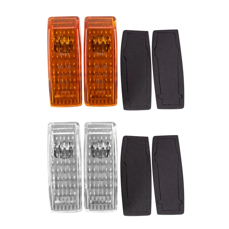 4 шт., указатели поворота на крыло автомобиля 
4 шт., указатели поворота на крыло автомобиля