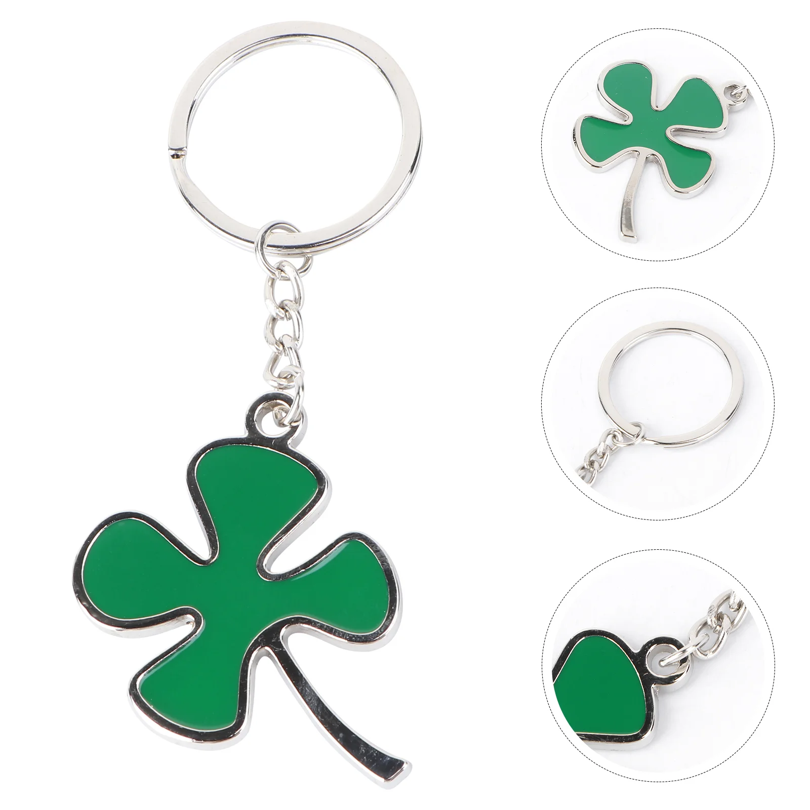 1 Pc Keychain Personality Four Leaf Creative Key Holder Fine Pendant Key Ring Company Home Gift
1 Pc Keychain Personality Four Leaf Creative Key Holder Fine Pendant Key Ring Company Home Gift