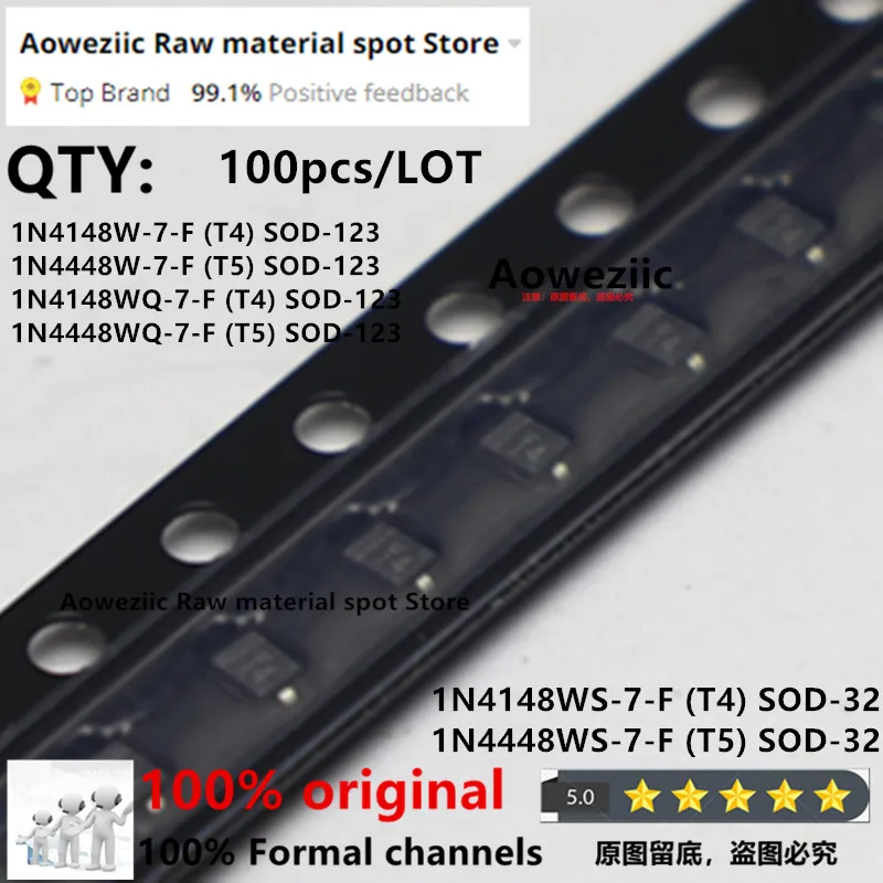 100% New Imported Original 1N4148W-7-F 1N4448W-7-F 1N4148WQ-7-F 1N4448WQ-7-F SOD-123 1N4148WS-7-F 1N4448WS-7-F SOD-323 T4 T5
100% New Imported Original 1N4148W-7-F 1N4448W-7-F 1N4148WQ-7-F 1N4448WQ-7-F SOD-123 1N4148WS-7-F 1N4448WS-7-F SOD-323 T4 T5
