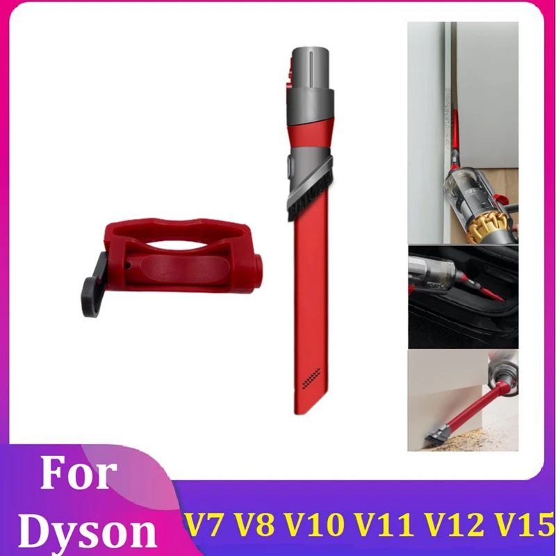 For Dyson V7 V8 V10 V11 V12 V15 Vacuum Cleaner 2 In 1 Crevice Cleaning Brush Nozzle Tool +Switch Lock Snap Replacement
For Dyson V7 V8 V10 V11 V12 V15 Vacuum Cleaner 2 In 1 Crevice Cleaning Brush Nozzle Tool +Switch Lock Snap Replacement