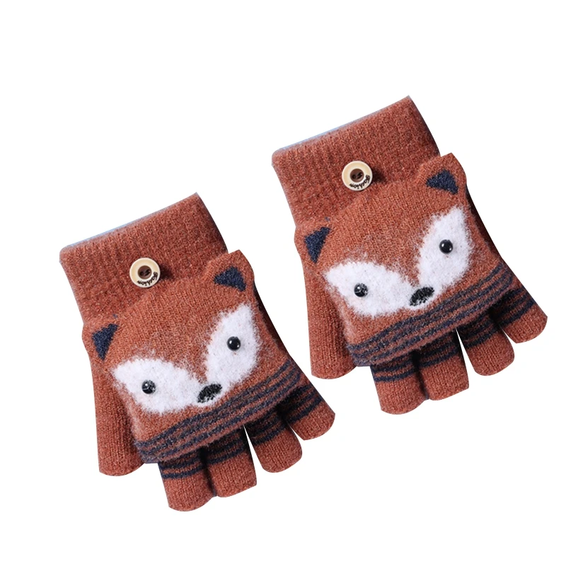 Baby Toddler Cartoon Knit Gloves Unisex Children Soft Winter Warm Half Finger Mittens for Boys Girls Fingerless Gloves
Baby Toddler Cartoon Knit Gloves Unisex Children Soft Winter Warm Half Finger Mittens for Boys Girls Fingerless Gloves