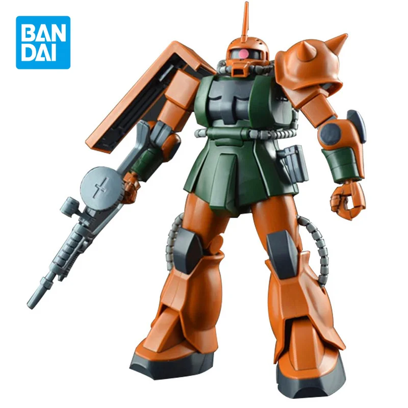 Bandai Original Gundam Model Kit Anime Figure MS-06FS ZAKU II Fs HG 1/144 Action Figures Collectible Ornaments Toys Gift for Kid 
Bandai Original Gundam Model Kit Anime Figure MS-06FS ZAKU II Fs HG 1/144 Action Figures Collectible Ornaments Toys Gift for Kid