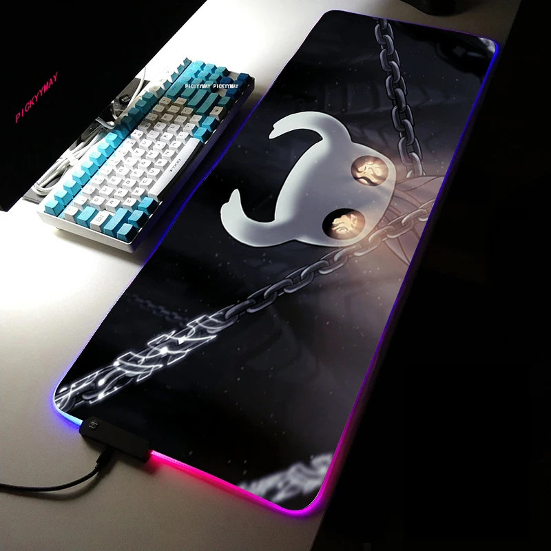 Hollow Knight RGB Mouse Pad Gamer Accessories Large LED Light MousePads XL Gaming PC computer Desk with Backlit Rubber Mouse mat
Hollow Knight RGB Mouse Pad Gamer Accessories Large LED Light MousePads XL Gaming PC computer Desk with Backlit Rubber Mouse mat