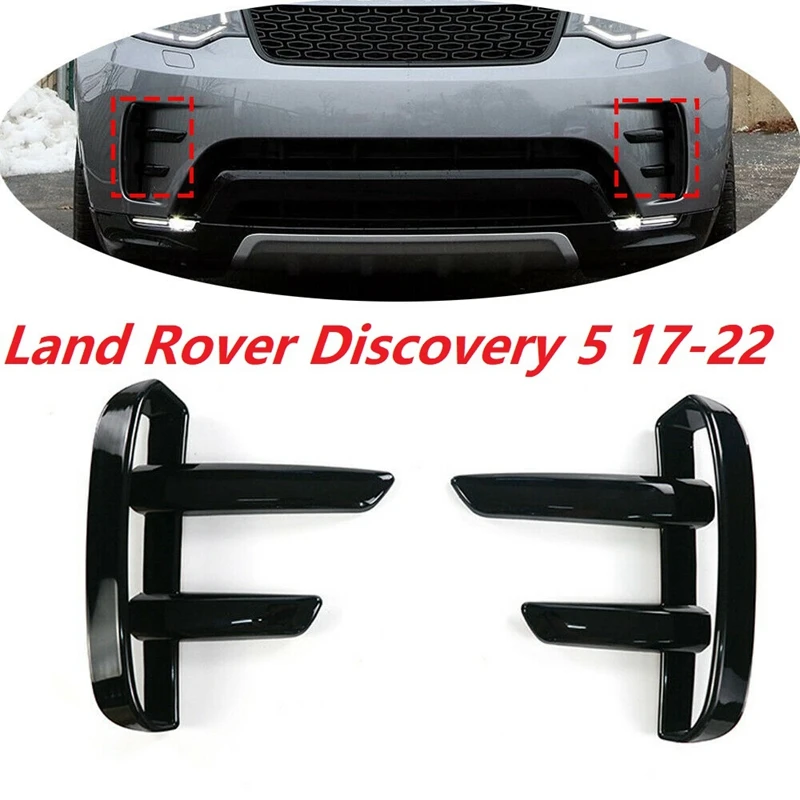 2Pcs Front L&RH Bumper Fog Driving Light Grille for Land Rover Discovery 5 2017-2022 LR142429 LR142430
2Pcs Front L&RH Bumper Fog Driving Light Grille for Land Rover Discovery 5 2017-2022 LR142429 LR142430