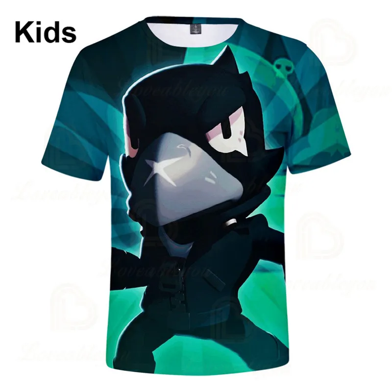 3 To 14 Years Baby Boy Tshirt Shooting Game Star Spike Crow Kids 3D Printed Shirt Boys Girls Cartoon Tops Teen Clothes
3 To 14 Years Baby Boy Tshirt Shooting Game Star Spike Crow Kids 3D Printed Shirt Boys Girls Cartoon Tops Teen Clothes