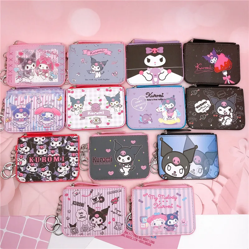 Кошелек Sanrio Kuromi из искусственной кожи, держатель для удостоверения личности, милая картинка Hello Kitty, искусственная кожа, мой мелодия, подарок для девушки
Кошелек Sanrio Kuromi из искусственной кожи, держатель для удостоверения личности, милая картинка Hello Kitty, искусственная кожа, мой мелодия, подарок для девушки