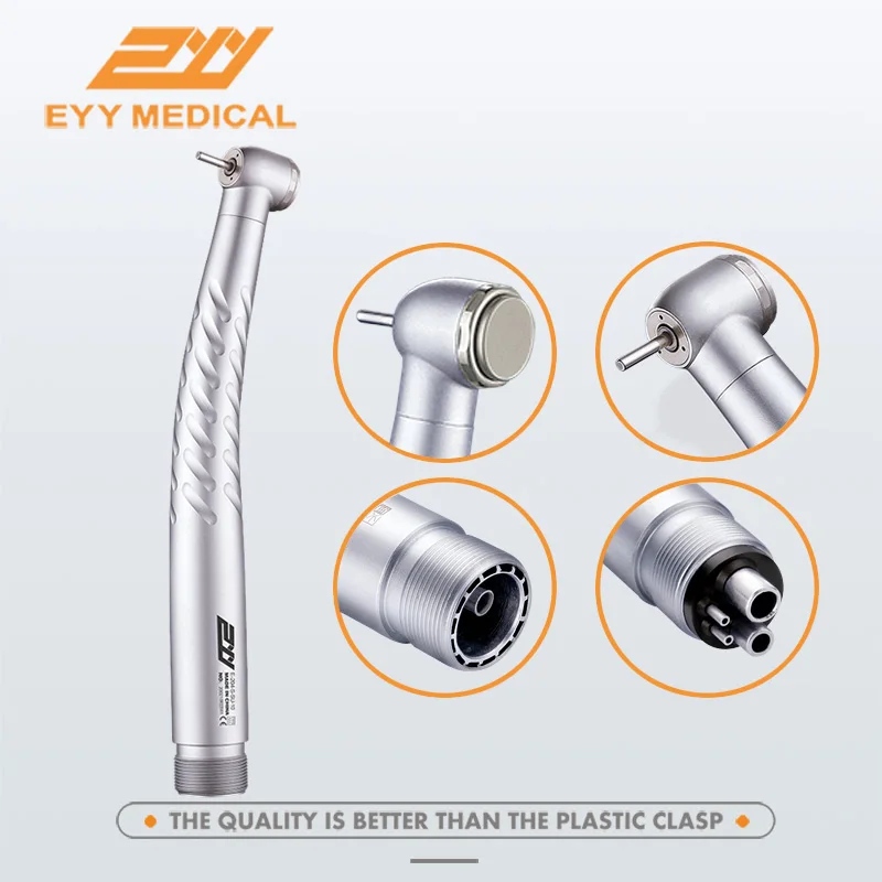EYY Dental High Speed Handpiece Air Turbine Dentist NSK Type Kavo Style Standard Super Torque Head Push Button 2 Hole 4 Hole
EYY Dental High Speed Handpiece Air Turbine Dentist NSK Type Kavo Style Standard Super Torque Head Push Button 2 Hole 4 Hole