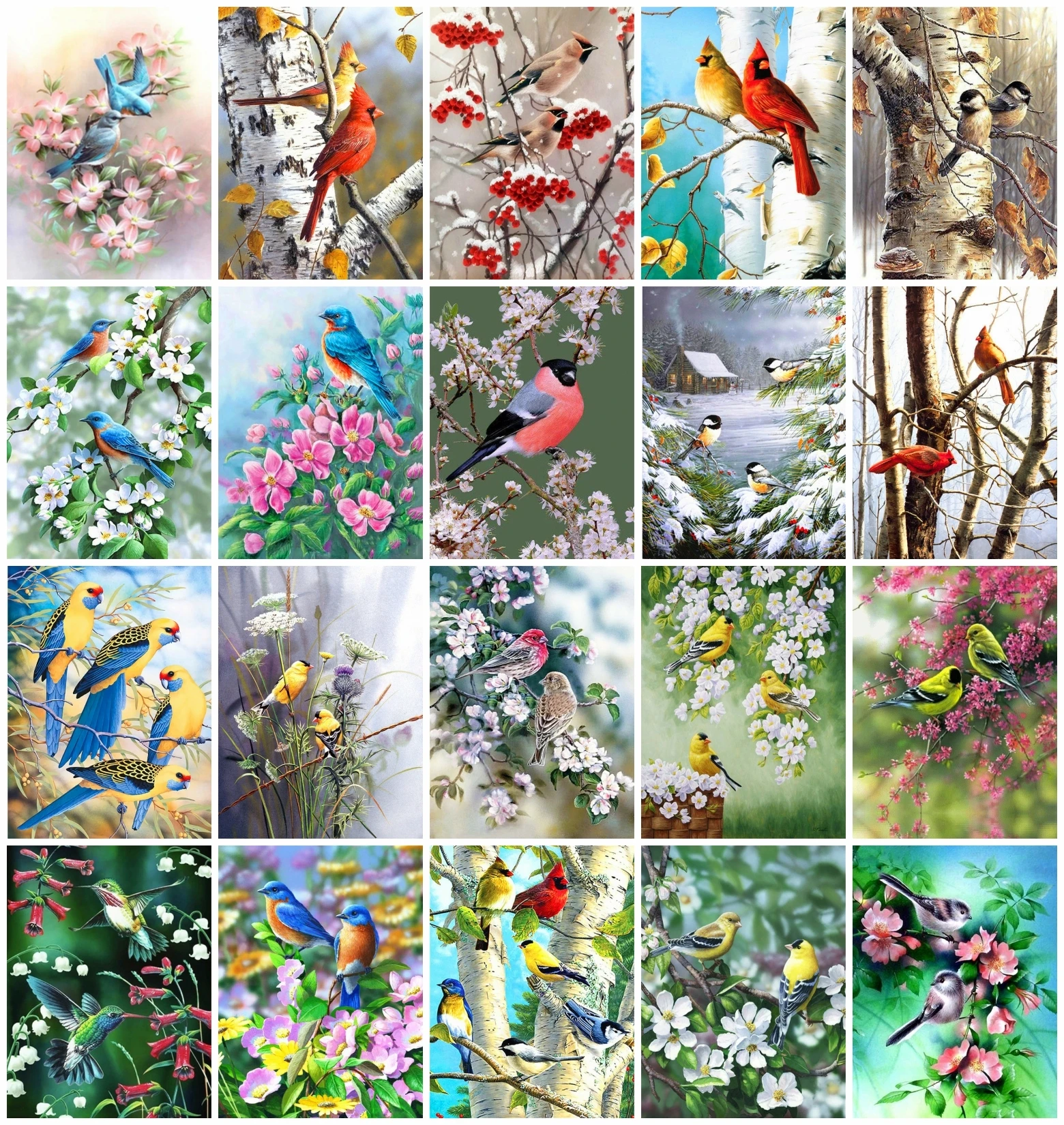 AZQSD Picture By Numbers Bird Flower Frameless Acrylic Paint Hand Paint Kit On Canvas Painting By Numbers Animal Gift Wall Decor
AZQSD Picture By Numbers Bird Flower Frameless Acrylic Paint Hand Paint Kit On Canvas Painting By Numbers Animal Gift Wall Decor
