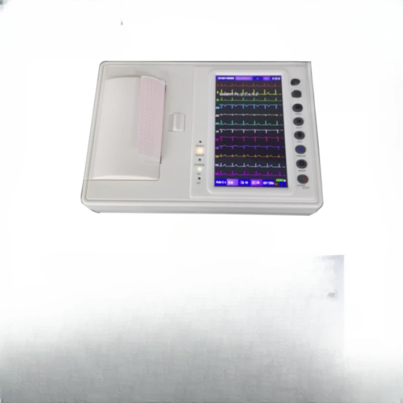 Medical 7-inch touch-screen six-channel digital ECG machine with the same automatic and accurate diagnosis in the hospital
Medical 7-inch touch-screen six-channel digital ECG machine with the same automatic and accurate diagnosis in the hospital