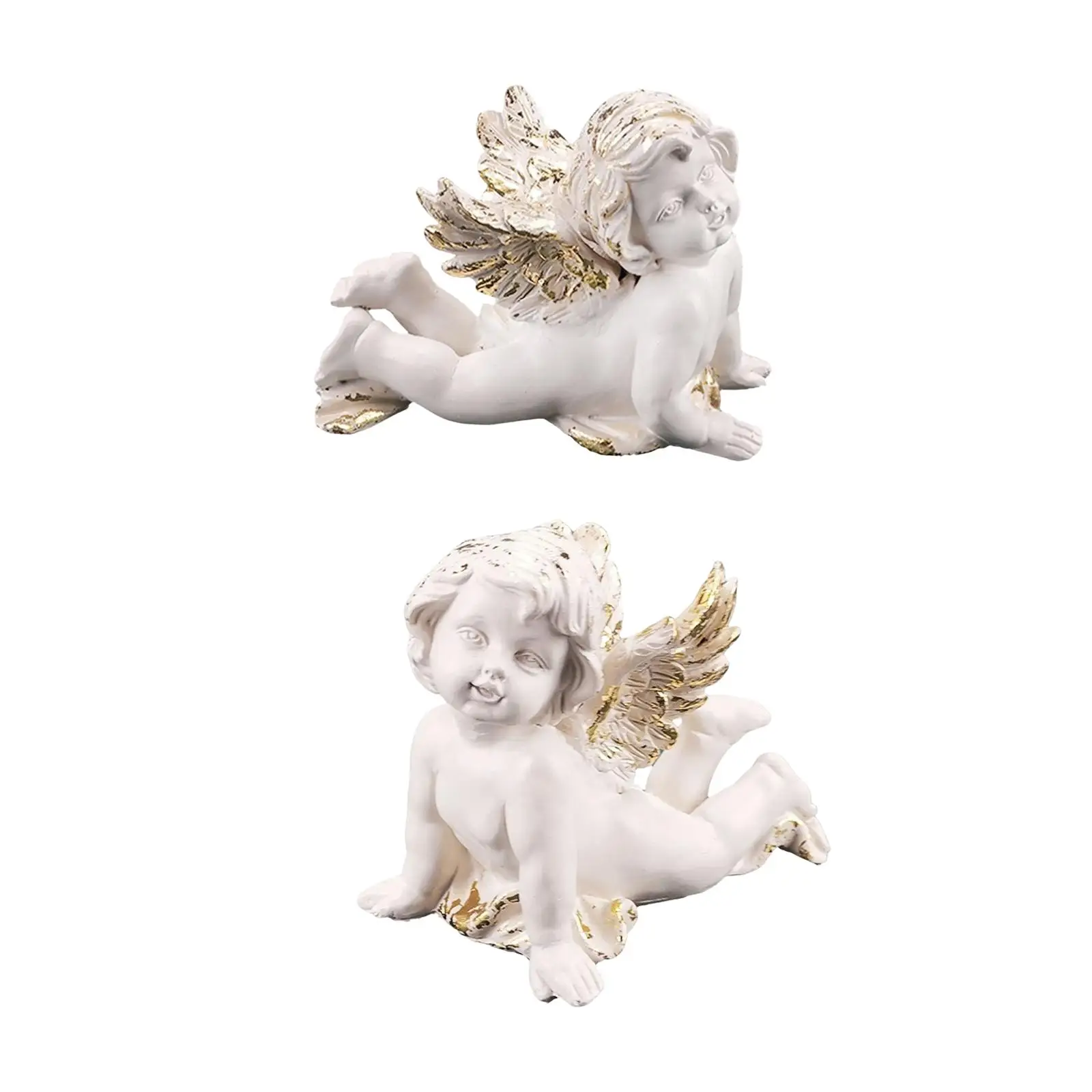 Статуя Ангела младенца садовая скульптура, украшение для дома, прочное изображение Cherub 
Статуя Ангела младенца садовая скульптура, украшение для дома, прочное изображение Cherub