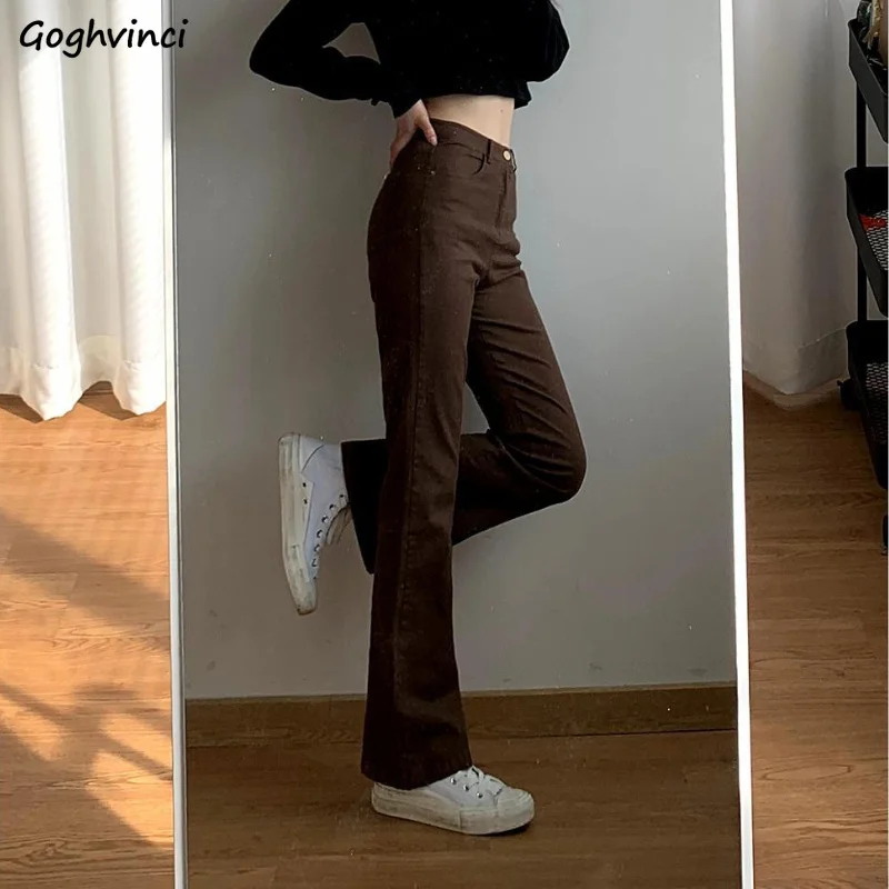 2023 Jeans Women Denim Brown Fashion All-match Boot Cut Spring Autumn Trousers High Waist Skinny Elasticity Korean Style Street
2023 Jeans Women Denim Brown Fashion All-match Boot Cut Spring Autumn Trousers High Waist Skinny Elasticity Korean Style Street