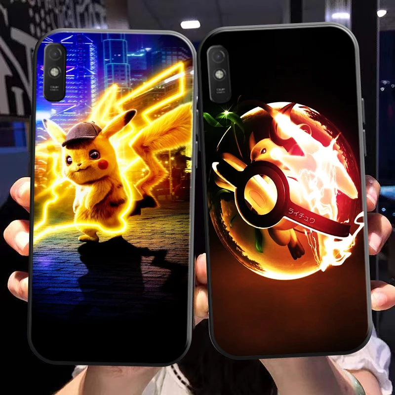 Anime Pokemon Pikachu For Xiaomi Redmi 9A Phone Case For Redmi 9AT Case Liquid Silicon Coque Silicone Cover Black Soft
Anime Pokemon Pikachu For Xiaomi Redmi 9A Phone Case For Redmi 9AT Case Liquid Silicon Coque Silicone Cover Black Soft