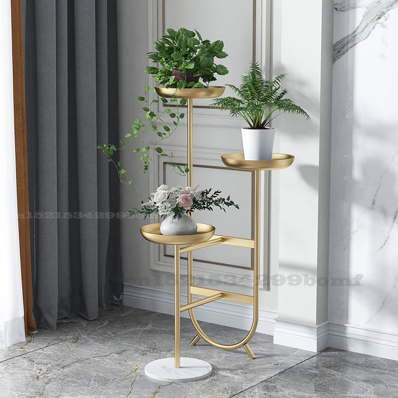 Nordic Light Luxury Floor Type Iron Flower Rack Thickened Baked Lacquer 3-layer Plant Tray Rack Living Room Decoration Shelf
Nordic Light Luxury Floor Type Iron Flower Rack Thickened Baked Lacquer 3-layer Plant Tray Rack Living Room Decoration Shelf