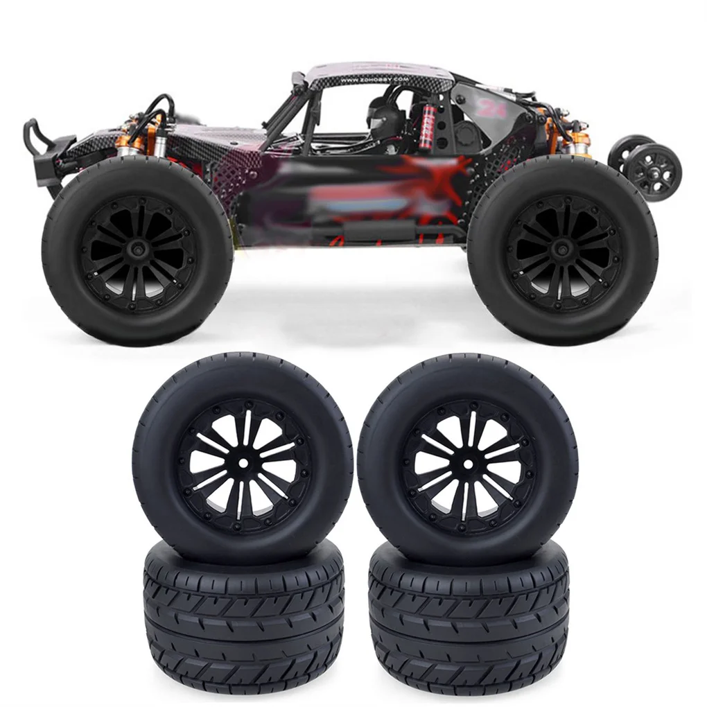 Pack of 4 1/10 Remote Control Cars Metal Rubber Wheel Tire Modified Automobile Replace Part Car-styling Tires Supplies
Pack of 4 1/10 Remote Control Cars Metal Rubber Wheel Tire Modified Automobile Replace Part Car-styling Tires Supplies