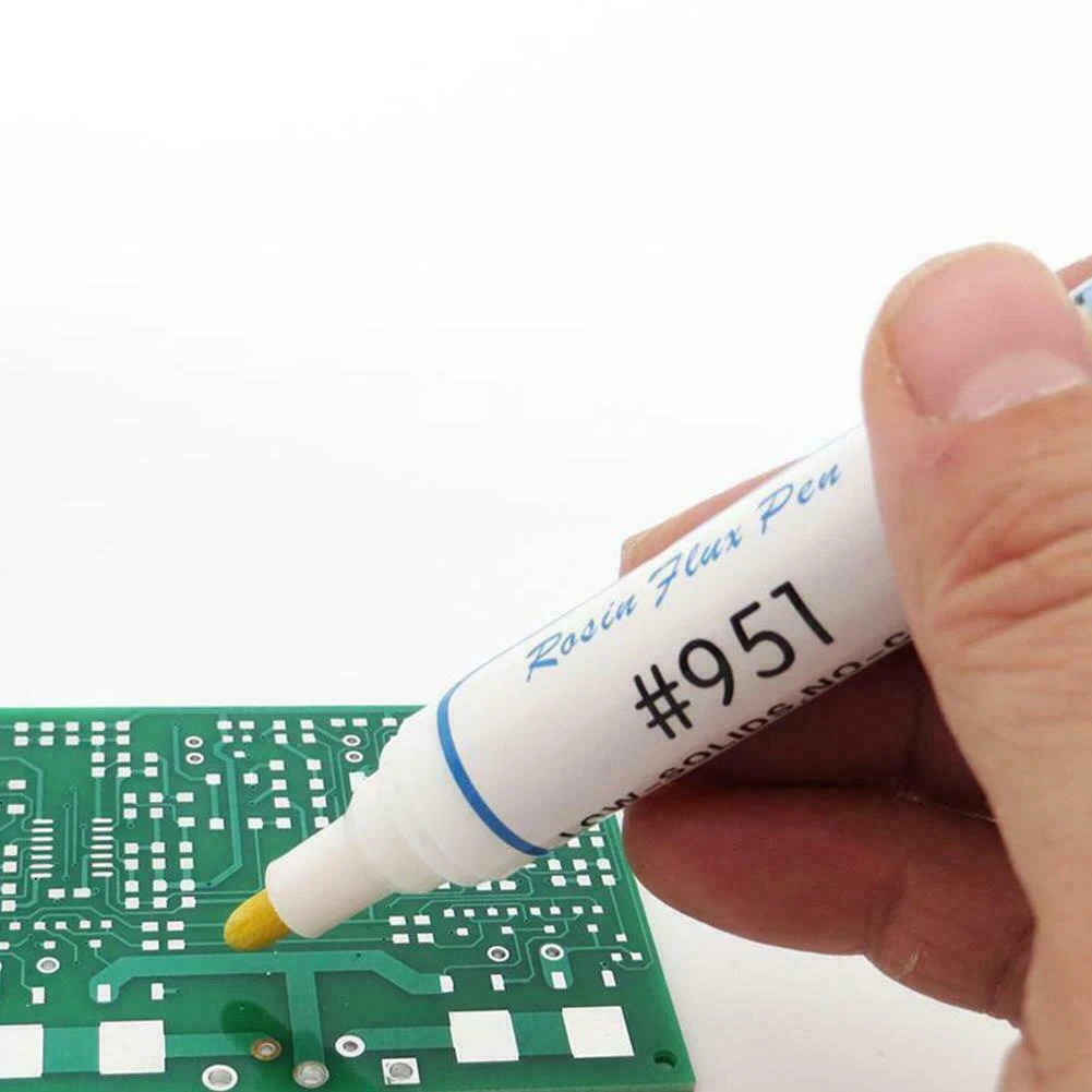 Non-adhesive Residue Organic Flux Pens High Quality 4Pcs 951 Soldering Computer For Automotive For PCB & Solar Cells
Non-adhesive Residue Organic Flux Pens High Quality 4Pcs 951 Soldering Computer For Automotive For PCB & Solar Cells