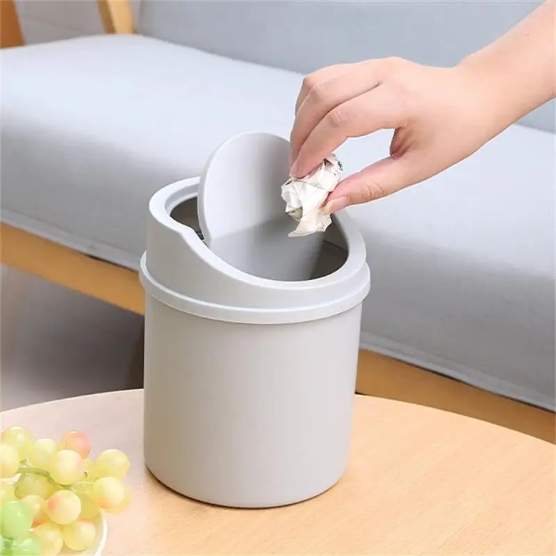 Desktop Mini Bin Trash Household Living Room Plastic Small Trash Can With Lid Creative Desktop Trash Can Clean Storage Tools 
Desktop Mini Bin Trash Household Living Room Plastic Small Trash Can With Lid Creative Desktop Trash Can Clean Storage Tools