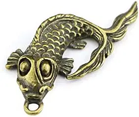 Tasera Pure Copper Fish Pendant Hollow Fish Keychain Brass Pendant Various Key Accessories Big Eye Fish
Tasera Pure Copper Fish Pendant Hollow Fish Keychain Brass Pendant Various Key Accessories Big Eye Fish