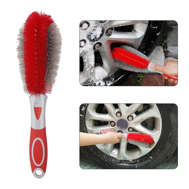 Auto Tire Rim Brush Wheel Hub Cleaning Brushes With Nonslip Handle Durable Material Car Cleaning Detailing Tool Car Washing Tool
Auto Tire Rim Brush Wheel Hub Cleaning Brushes With Nonslip Handle Durable Material Car Cleaning Detailing Tool Car Washing Tool