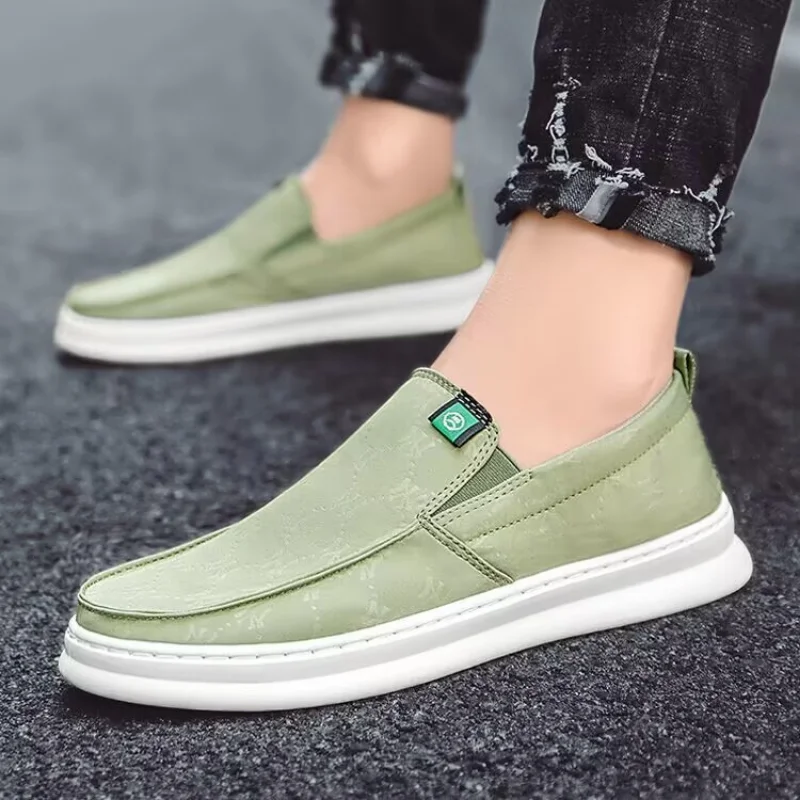 Men's Ice Silk Canvas Shoes Lazy Shoes Soft Soles for Dad's Shoes Breathable Board Shoes Men's Casual Work Shoes Loafers Men
Men's Ice Silk Canvas Shoes Lazy Shoes Soft Soles for Dad's Shoes Breathable Board Shoes Men's Casual Work Shoes Loafers Men