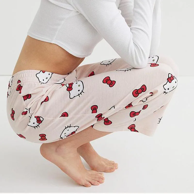 Kawaii Sanrioed Pajamas Cartoon Cute Girl Heart Loose Casual Home Pants Gift for Girls From Women's Pajamas
Kawaii Sanrioed Pajamas Cartoon Cute Girl Heart Loose Casual Home Pants Gift for Girls From Women's Pajamas