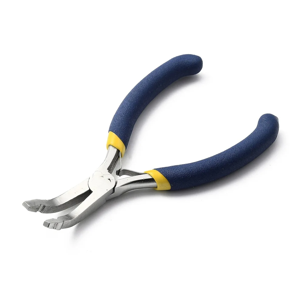 Nickel Iron Round Hole Curved Nose Pliers With Blue Handle Jewelry Making Tools DIY Jewelry Accessories Tools High Quality
Nickel Iron Round Hole Curved Nose Pliers With Blue Handle Jewelry Making Tools DIY Jewelry Accessories Tools High Quality