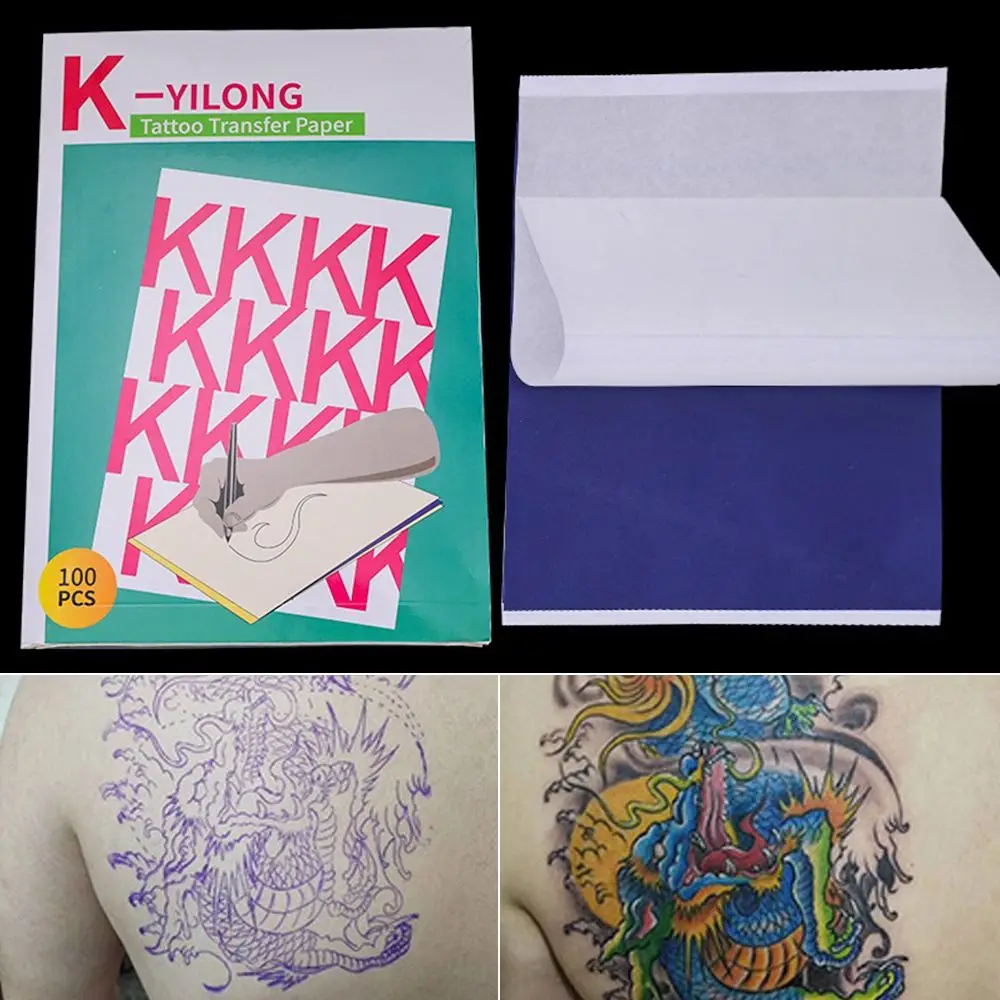 15 Sheets Reusable Tattoo Accessory Hand Drawn for Tattooing A4 Size Tattoo Transfer Paper 4 Layers Thermal Stencil
15 Sheets Reusable Tattoo Accessory Hand Drawn for Tattooing A4 Size Tattoo Transfer Paper 4 Layers Thermal Stencil