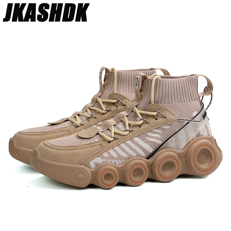 2022 New Men's Running Shoes, Fashion Street Trend Tire Sole Mesh Breathable Shoes, High top Casual Sports Shoes For Men
2022 New Men's Running Shoes, Fashion Street Trend Tire Sole Mesh Breathable Shoes, High top Casual Sports Shoes For Men