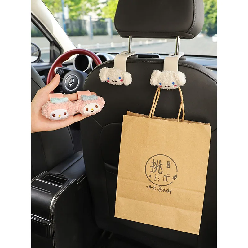 Sanrios Plush Anime Kuromi Melody Cinnamorol Hook Soft Stuffed Plushie Car Seat Headrest Hook Kawaii Car Accessories Gift Toy
Sanrios Plush Anime Kuromi Melody Cinnamorol Hook Soft Stuffed Plushie Car Seat Headrest Hook Kawaii Car Accessories Gift Toy