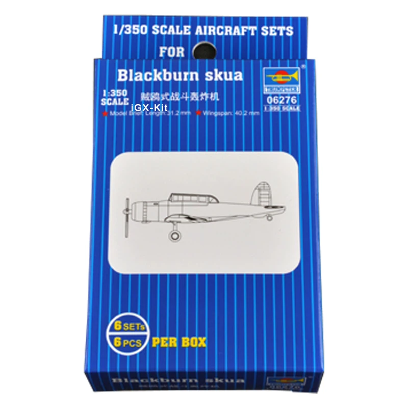 Trumpeter 06276 1:350 British Blackburn Sauk Bomber Aircraft Plane Military Plastic Assembly Model Toy Building Kit
Trumpeter 06276 1:350 British Blackburn Sauk Bomber Aircraft Plane Military Plastic Assembly Model Toy Building Kit