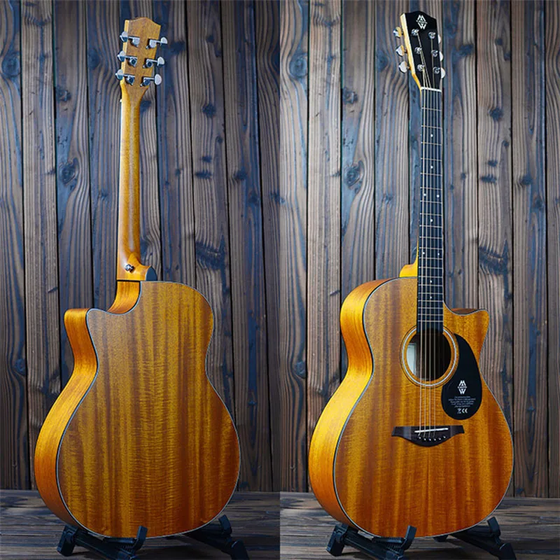 41 Inch Django Guitar Spruce Wood Top Gypsy Swing Acoustic 40 Inch Guitar Natural High Gloss Finish 6 String Folk Guitar
41 Inch Django Guitar Spruce Wood Top Gypsy Swing Acoustic 40 Inch Guitar Natural High Gloss Finish 6 String Folk Guitar