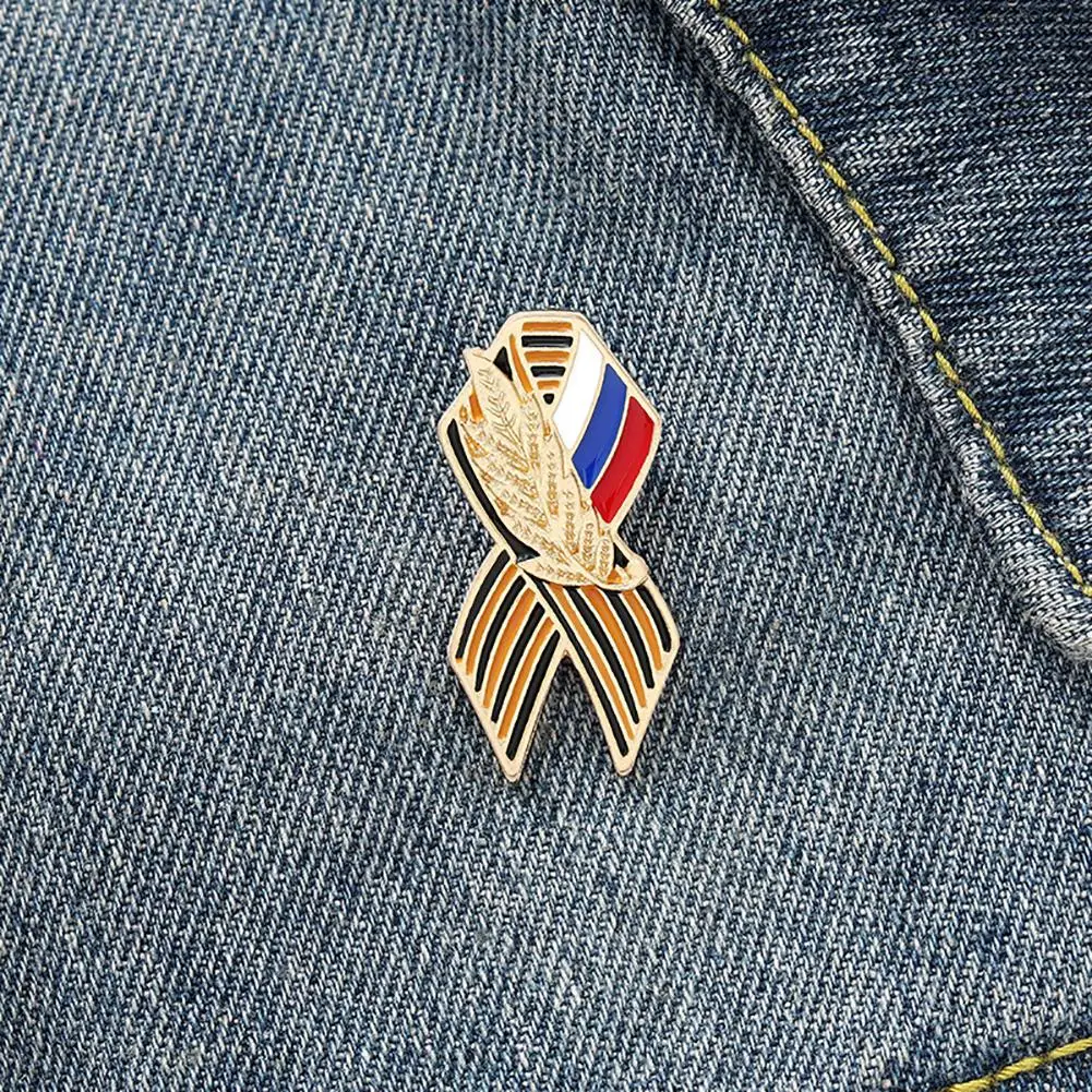 Alloy Enamel Badge Russian Flag Saint Lapel Pin Brooch T Shirt Clothes Brooches
Alloy Enamel Badge Russian Flag Saint Lapel Pin Brooch T Shirt Clothes Brooches