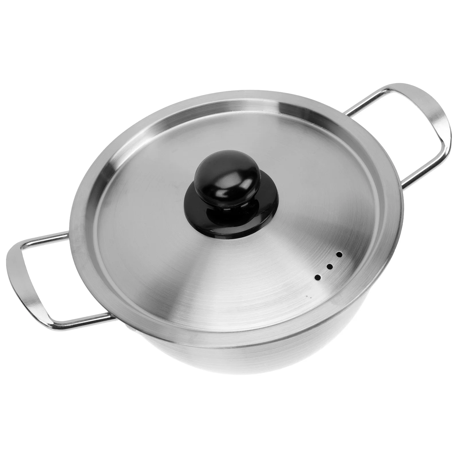 

Stainless Steel Instant Noodle Pot Household Cookware Cooking Utensil Non Stick Small Soup Ramen Stock Induction Pans