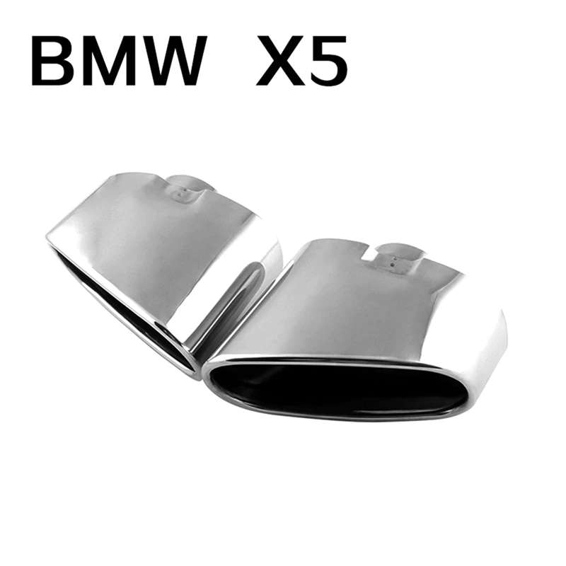 Наконечники для автомобильных выхлопных систем BMW X5 E70 E53 2000-2016, двойная задняя крышка для трубы, хромированный наконечник для выхлопной авто...
Наконечники для автомобильных выхлопных систем BMW X5 E70 E53 2000-2016, двойная задняя крышка для трубы, хромированный наконечник для выхлопной авто...
