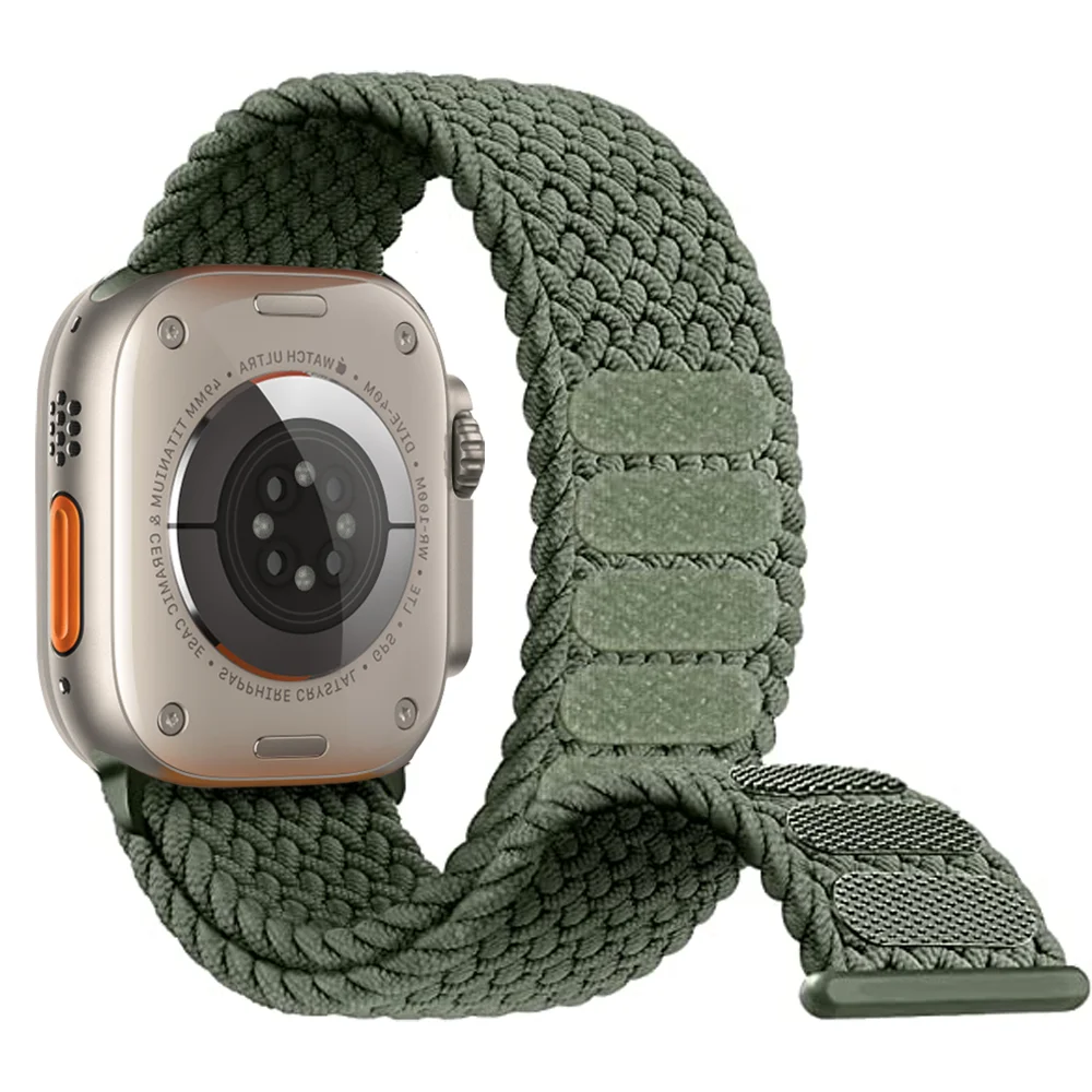 Ремешок соло Плетеный для Apple Watch Band 44 мм 40 мм 45 мм 41 мм 42 мм Ultra 49 мм, браслет Correa для Apple Watch Series 7 3 5 Se 6 8
Ремешок соло Плетеный для Apple Watch Band 44 мм 40 мм 45 мм 41 мм 42 мм Ultra 49 мм, браслет Correa для Apple Watch Series 7 3 5 Se 6 8
