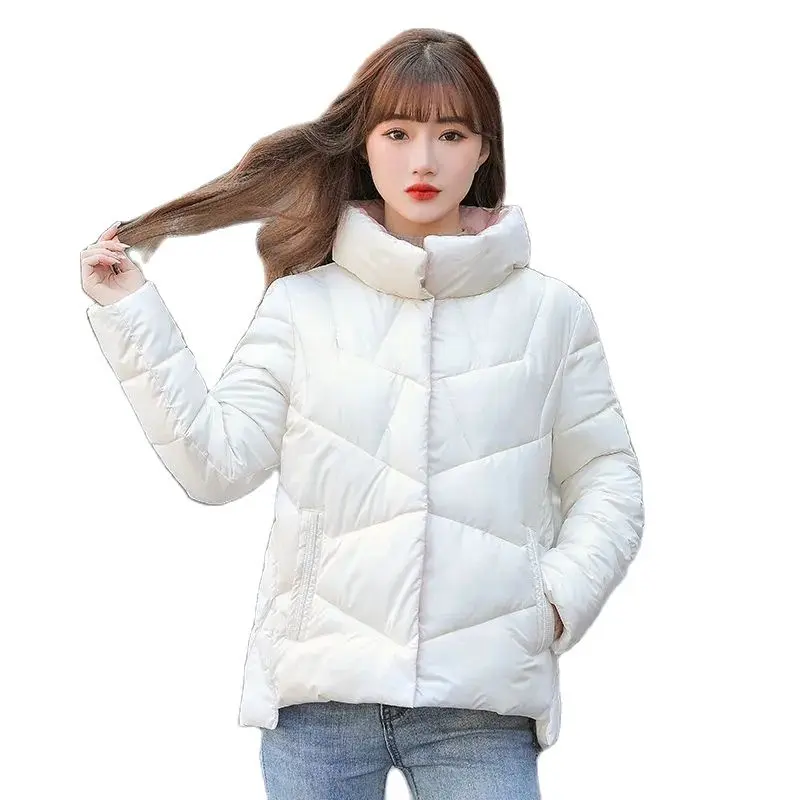 Shiny Down Padded Jacket Short Women's Parka 2022 Winter New Loose Thick Cotton Outwear Stand Collar Zipper Small Casual Coats
Shiny Down Padded Jacket Short Women's Parka 2022 Winter New Loose Thick Cotton Outwear Stand Collar Zipper Small Casual Coats