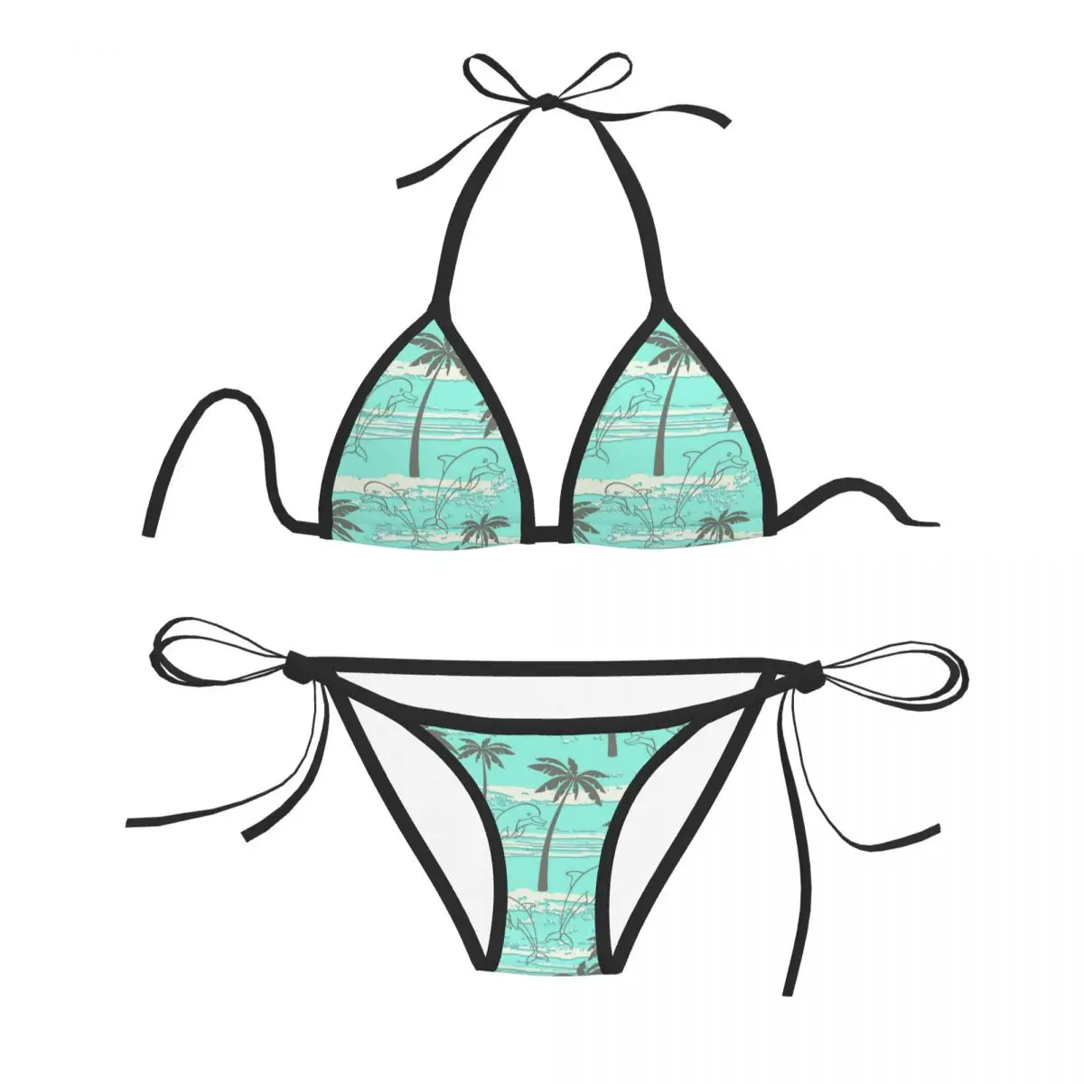 Sexy Bikini 2023 Women Swimsuit Palms And Dolphins Bikini Set Swimwear Bathing Suit
Sexy Bikini 2023 Women Swimsuit Palms And Dolphins Bikini Set Swimwear Bathing Suit