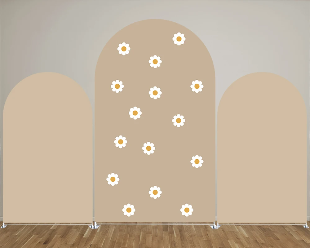 Brown Daisy Print Pattern Arch Backdrop Covers for Parties, Arched Panels Wedding Birthday Party Decoration Props
Brown Daisy Print Pattern Arch Backdrop Covers for Parties, Arched Panels Wedding Birthday Party Decoration Props