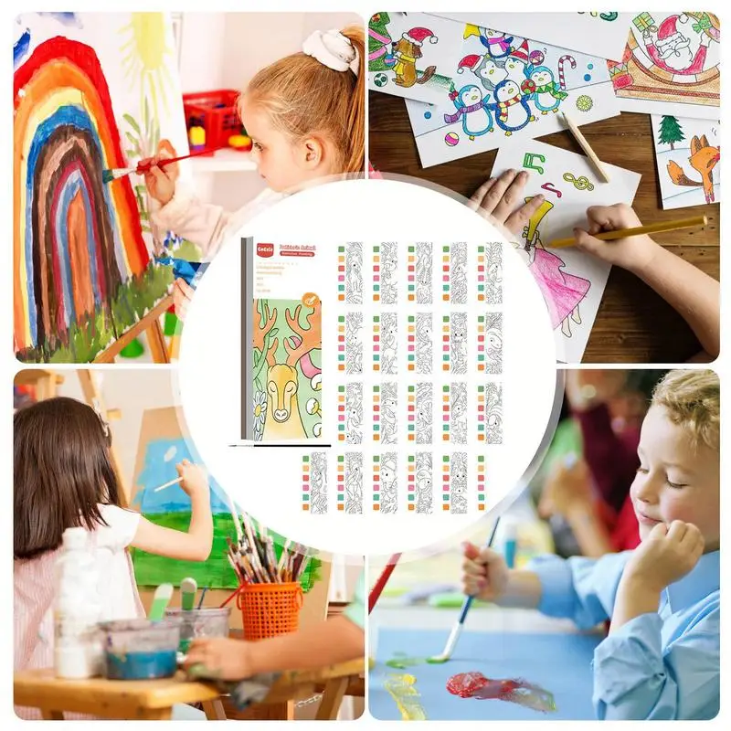 Watercolor Painting Book For Boys Girls Kids Teens Strong Tinting Strength Gouache Graffiti Picture Book Art Stationery Supplies
Watercolor Painting Book For Boys Girls Kids Teens Strong Tinting Strength Gouache Graffiti Picture Book Art Stationery Supplies