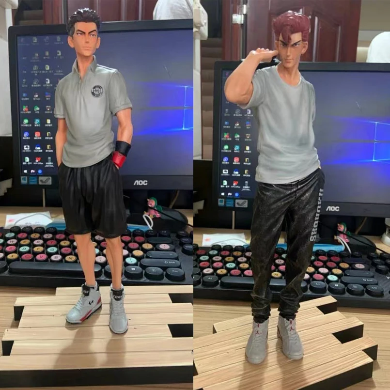 Фигурка аниме SLAM DUNK, 32 см, SAkagi Takenori Hisashi Mitsui Sakuragi Hanamichi Ryota Miyagi, ПВХ экшн-фигурка, модель, игрушки, подарок для детей
Фигурка аниме SLAM DUNK, 32 см, SAkagi Takenori Hisashi Mitsui Sakuragi Hanamichi Ryota Miyagi, ПВХ экшн-фигурка, модель, игрушки, подарок для детей