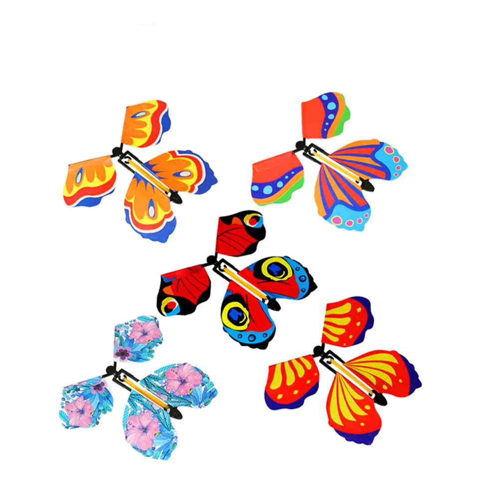 Flying in the Book Magic Butterfly Funny Toy for Child Surprising Magie Paper Band Force Flying Trick Birthday Wedding Card
Flying in the Book Magic Butterfly Funny Toy for Child Surprising Magie Paper Band Force Flying Trick Birthday Wedding Card