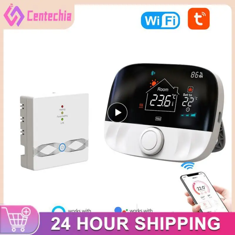 Temperature Controller Smart Tuya Tuya Wifi Wireless Thermostat Rf433 Programmable Control Voice App Remote
Temperature Controller Smart Tuya Tuya Wifi Wireless Thermostat Rf433 Programmable Control Voice App Remote