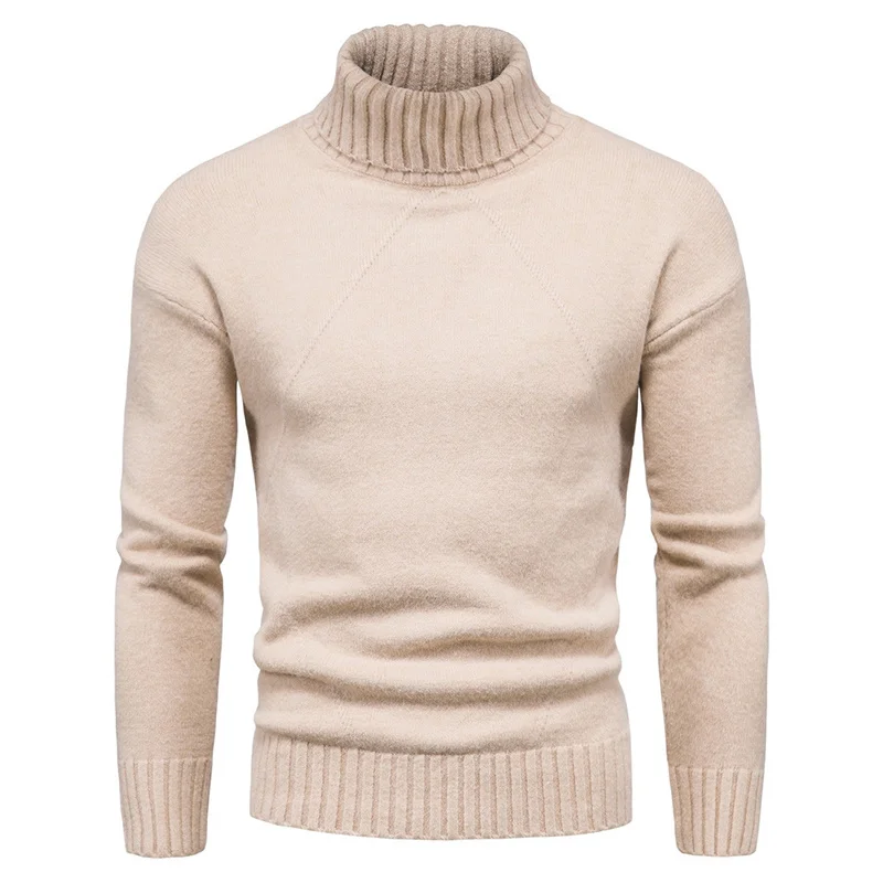 New Mens Turtleneck Sweaters and Pullovers Autumn Solid Knitted Turtleneck Wool Sweater Casual Men Pullover Brand Clothing
New Mens Turtleneck Sweaters and Pullovers Autumn Solid Knitted Turtleneck Wool Sweater Casual Men Pullover Brand Clothing
