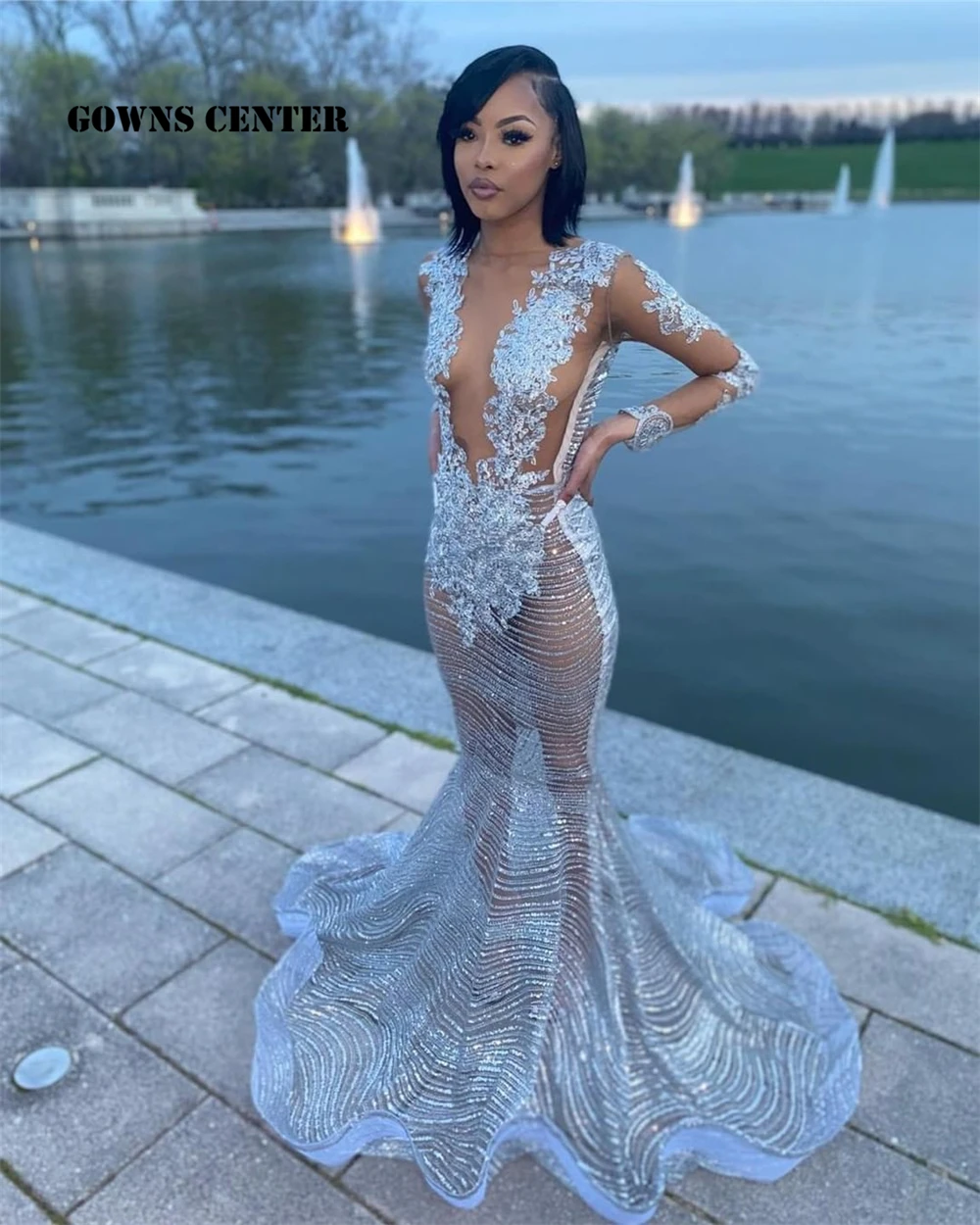 Sexy Long Sleeve Prom Dresses For Black Girls Mermaid Evening Dresses Long Luxury 2022 Celebrity Dress For Wedding Party Formal
Sexy Long Sleeve Prom Dresses For Black Girls Mermaid Evening Dresses Long Luxury 2022 Celebrity Dress For Wedding Party Formal