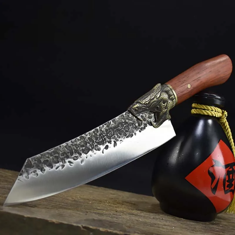 Longquan Kitchen Knife Handmade Forged 8.3 Inch Chef Slicing Cleaver Kiritsuke Knife Cooking Tools For Cutting Vegetables Meat
Longquan Kitchen Knife Handmade Forged 8.3 Inch Chef Slicing Cleaver Kiritsuke Knife Cooking Tools For Cutting Vegetables Meat