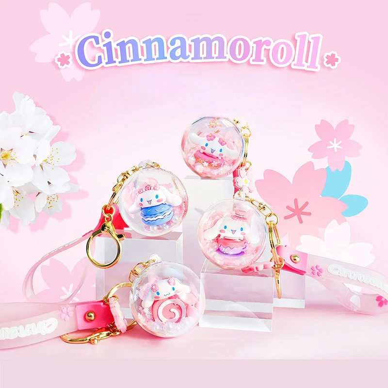 Sanrio Cinnamonroll Keychain Cherry Blossom Diary Theme Girl Heart Car Keychain Girl Friend Creative Pink Girl Bag Pendant 
Sanrio Cinnamonroll Keychain Cherry Blossom Diary Theme Girl Heart Car Keychain Girl Friend Creative Pink Girl Bag Pendant