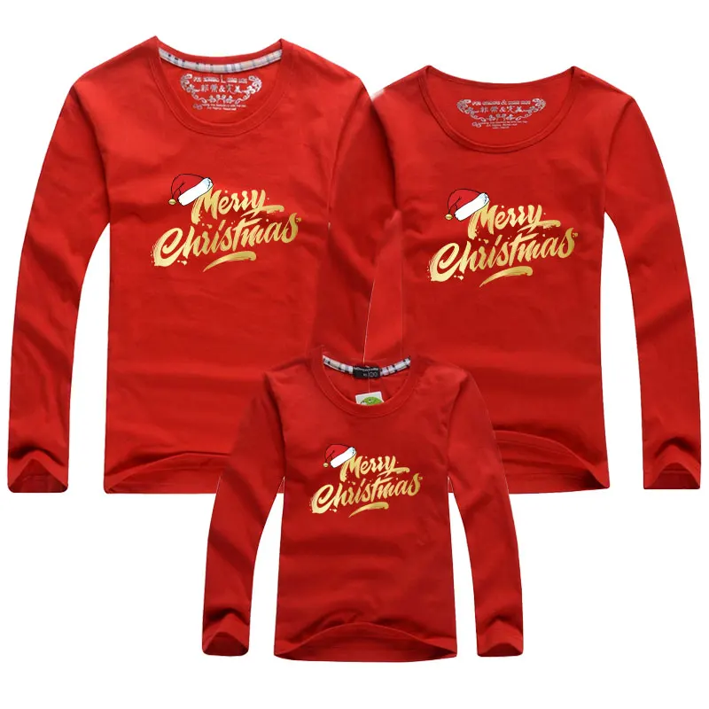 Christmas Clothes Family Matching Clothing Outfits Mother Father Daughter Son Clothes Print Long Sleeve T-shirt Adults Kids Tops
Christmas Clothes Family Matching Clothing Outfits Mother Father Daughter Son Clothes Print Long Sleeve T-shirt Adults Kids Tops